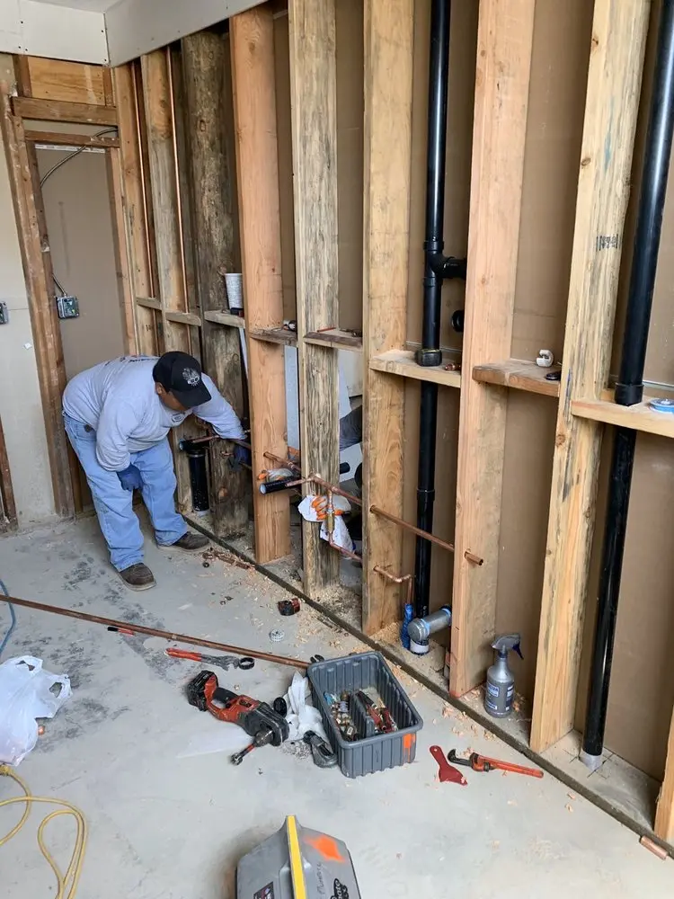 Commercial rough-in plumbing for Gas Line Repair in Commerce City